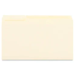Universal File Folder, Legal Size, Manila, 100/Box (UNV15213) Discount