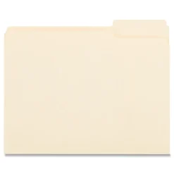Universal File Folder, Letter Size, Manila, 100/Box (UNV12123) Outlet