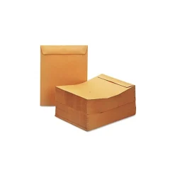 Universal Gummed Kraft Catalog Envelope, 10" x 13", Light Brown, 250/Box (UNV44105)* Catalog