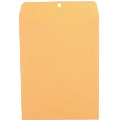 Universal Kraft Clasp Envelope Side Seam 28lb 9 x 12 Light Brown 100/box (AZRUNV35264)* Security Tinted