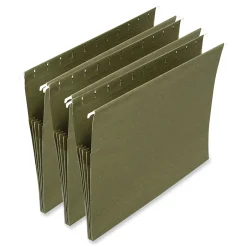 Universal Reinforced Hanging File Frame, Letter Size, Green, 10/Box (UNV14160) Clearance