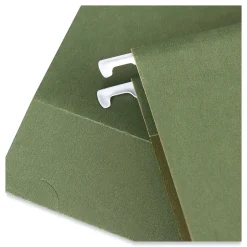 Universal Reinforced Recycled Hanging File Folder, Letter Size, Green, 25/Box (UNV14143) Hot