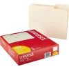 Universal Top Tab File Folders, 1 Tab, Letter Size, Manila, 100/Box (UNV12113) New
