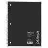 Universal Wirebound Notebook, 8.5 x 11, College Ruled, 200 Sheets, Assorted Color Cover (UNV66500) Clearance