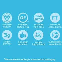 Snacks & Granola Bars<UNREAL Gluten Free Dark Chocolate Coconut Nut Bar, .53 oz., 40 Bars/Box (220-02087)