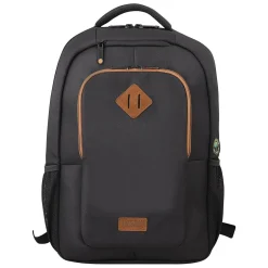 Backpacks<Urban Factory CYCLEE Recycled Plastic 15.6-Inch Eco Laptop Backpack, Black (ECB15UF)