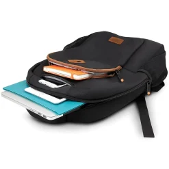 Backpacks<Urban Factory CYCLEE Recycled Plastic 15.6-Inch Eco Laptop Backpack, Black (ECB15UF)