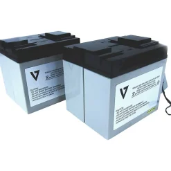 Battery Backup<V7 RBC55 UPS Replacement Battery for APC