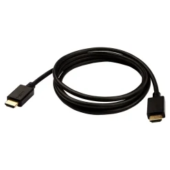 Ethernet Cables<V7 HDMIPRO-2M-BLK 6.56' HDMI Audio/Video Cable, Black