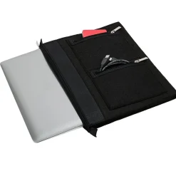 Vangoddy 2 Pack Slim Light weight Sleeve Case for 10 - 12 Inch Tablet and Laptop, Black and Brown (PT_000001154)