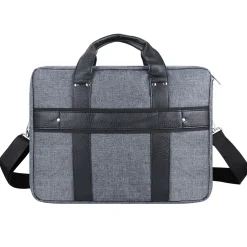 Vangoddy Chrono Grey Laptop Messenger Bag Fit 14 to 15.6 Inch Laptop (MSBLEA133)