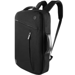 Vangoddy Laptop Messenger, Black Nylon (LAPLEA043)