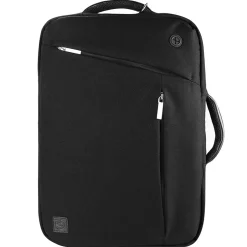 Vangoddy Laptop Messenger, Black Nylon (LAPLEA043)