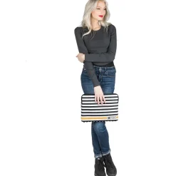 Vangoddy Luxe G Vegan Leather Laptop Sleeve for 11-12 Inch, Gold