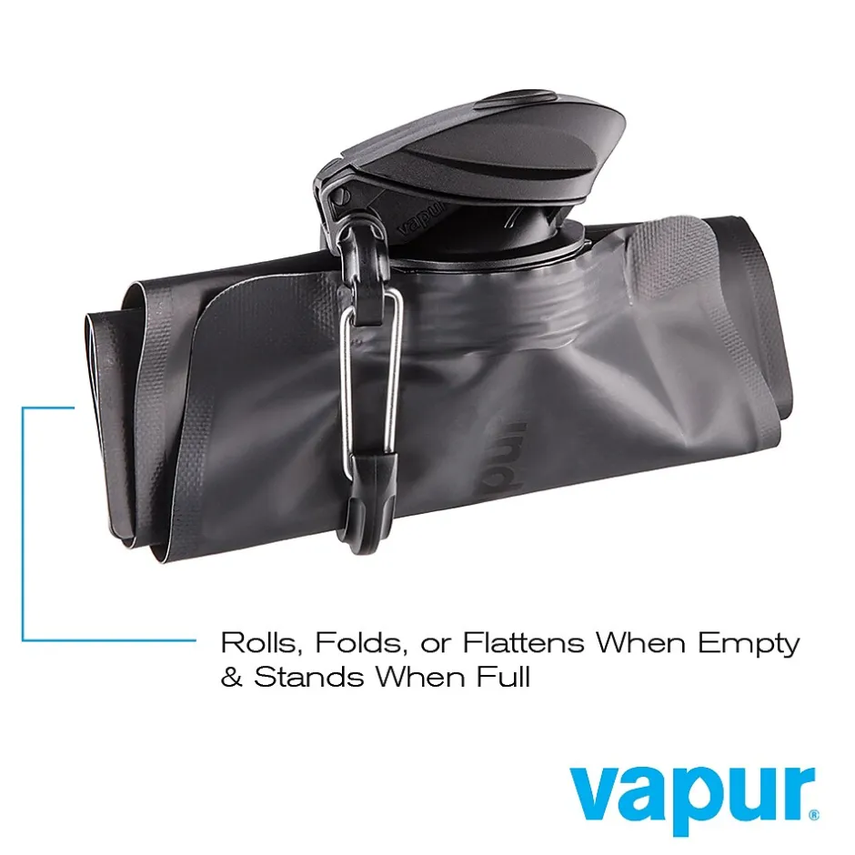 Water Bottles<Vapur Anti-Bottle Collapsible Wide Mouth Water Bottle, 34 oz., Blackout (10219)