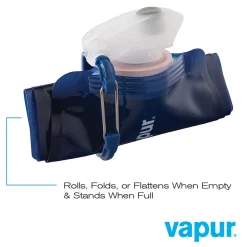 Water Bottles<Vapur Anti-Bottle Collapsible Wide Mouth Water Bottle, 34 oz., Admiral Blue (30058)