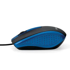 Verbatim Corded Notebook Optical 99743 Mouse, Blue* Ergonomic Mice