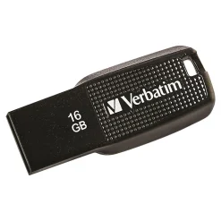 Verbatim Ergo 16GB USB 2.0 Flash Drive, Black (70875)* Usb Flash Drives