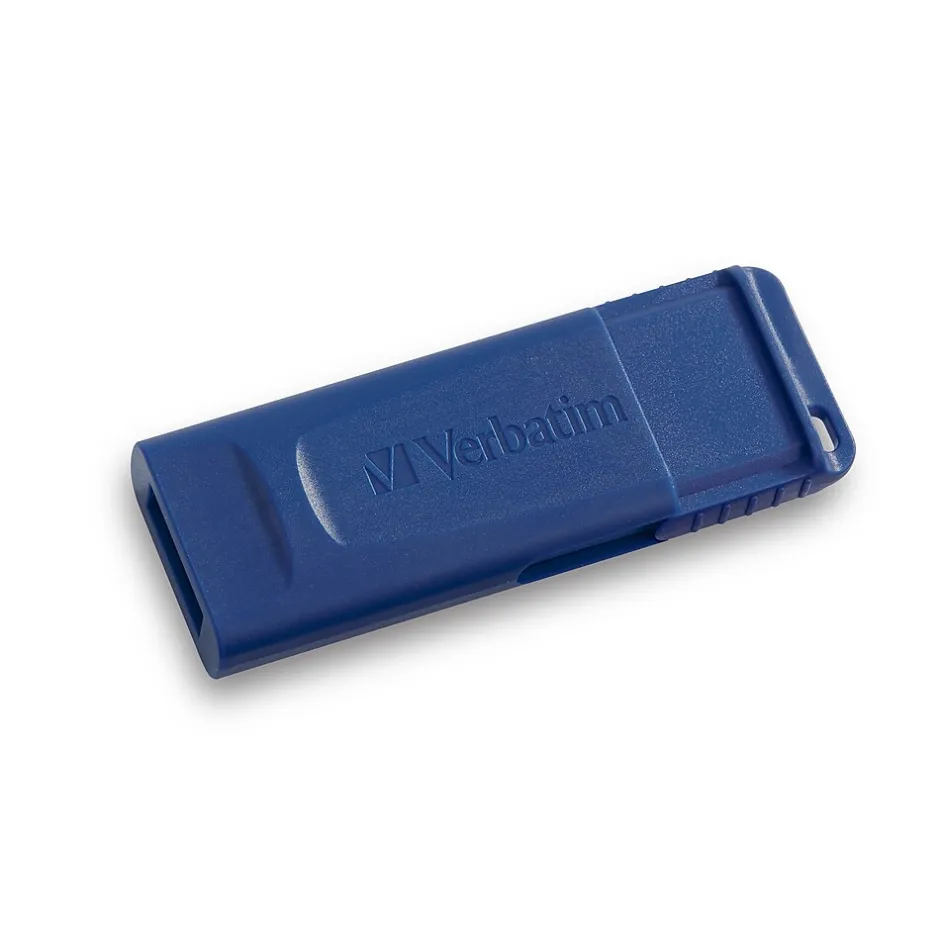 Verbatim 8GB USB 2.0 Type A Flash Drive, Blue (99121)* Usb Flash Drives