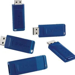 Verbatim 16GB USB Flash Drive, 5/Pack (99810)* Usb Flash Drives