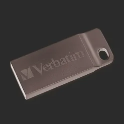 Verbatim Metal Executive 32GB USB 2.0 Type A Flash Drive, Silver (98749)* Usb Flash Drives