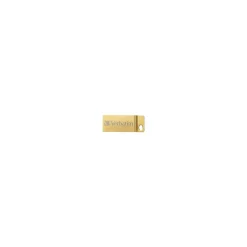 Verbatim Metal Executive 32GB USB 3.0 Type A Flash Drive, Gold (99105)* Usb Flash Drives