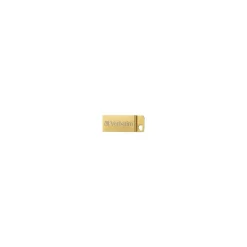 Verbatim Metal Executive 64GB USB 3.0 Type A Flash Drive, Gold (99106)* Usb Flash Drives