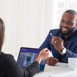 Verbatim PinStripe 128GB USB 3.2 Type A Flash Drive, Black (49319)* Usb Flash Drives