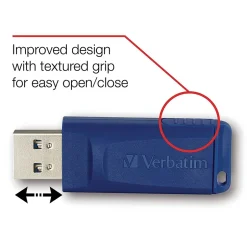 Verbatim Store 'n' Go 64GB USB 2.0 Flash Drive, 2/Pack (99812)* Usb Flash Drives