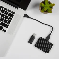 Verbatim Store 'N' Go Mini 1TB External Portable USB 3.2 Solid State Drive, Black (53237)* External Hard Drives