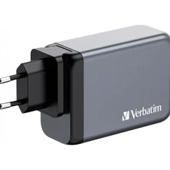 Verbatim USB Type-A/USB Type-C Wall Charger, Gray (32205)