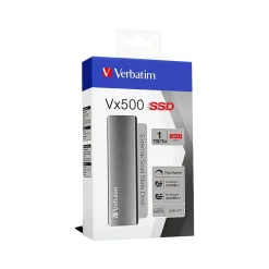 Verbatim Vx500 1TB USB 3.2 External Solid-State Drive (47444)* Solid State Drives