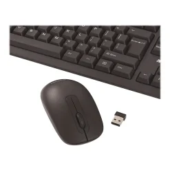 Verbatim Wireless Keyboard and Optical Mouse Combo, Black (70724)* Ergonomic Keyboard & Mouse Sets