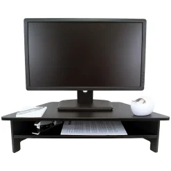 Victor Technology High Rise Monitor Stand, Black (DC050)* Monitor Mounts & Stands