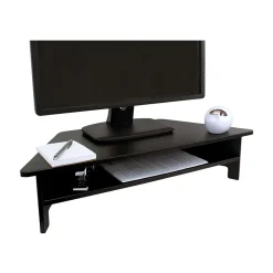 Victor Technology High Rise Monitor Stand, Black (DC050)* Monitor Mounts & Stands