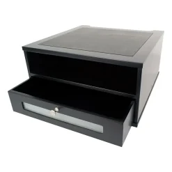 Victor Technology Wooden Desktop Monitor Riser, Midnight Black (1175-5)* Monitor Mounts & Stands