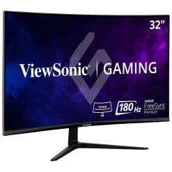 ViewSonic 32" Curved 180Hz LCD Gaming Monitor, Black (VX3218-PC-MHD)* Gaming Monitors