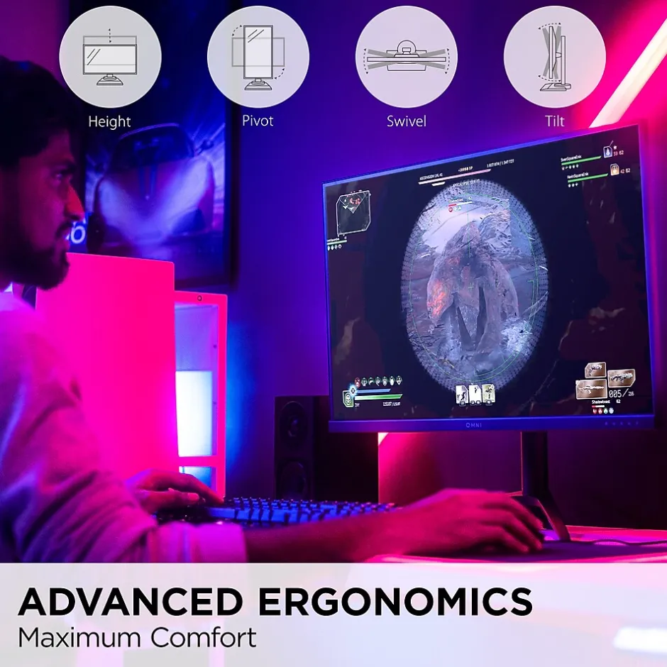 ViewSonic 27" 180Hz LCD Gaming Monitor, Black (VX2728J)* Gaming Monitors