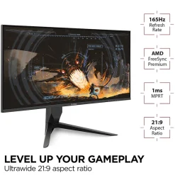 ViewSonic 34" 165Hz LCD Gaming Monitor, Black (VX3418-2K)* Gaming Monitors