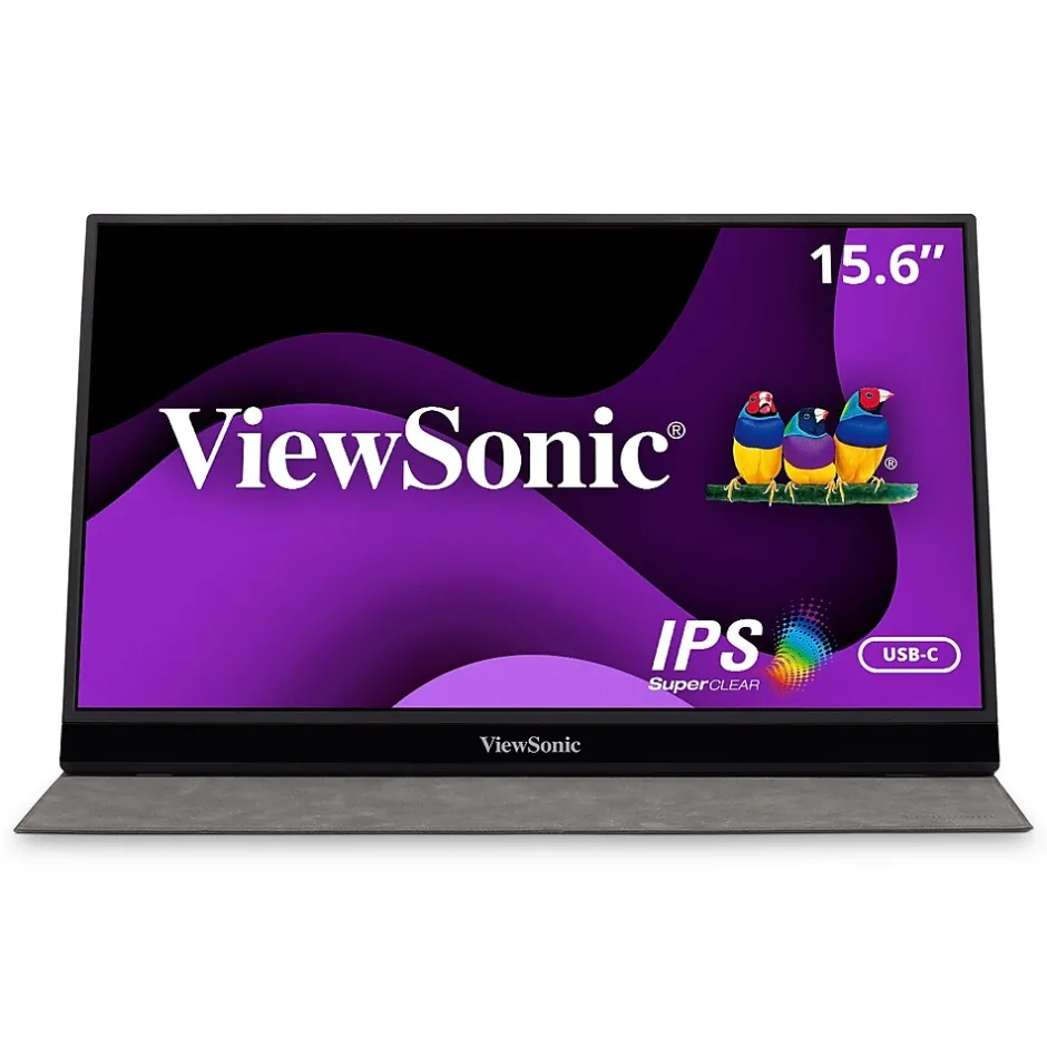 ViewSonic 15.6" 60Hz LCD Monitor, Black (VG1655)* Gaming Monitors