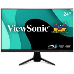 ViewSonic 24" 75Hz LCD Monitor, Black (VX2467U)* Flat Monitors