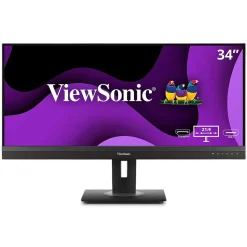 ViewSonic 34" 100Hz LCD Monitor, Black (VG3456A)* Flat Monitors