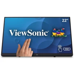 ViewSonic 22" 60Hz LCD Touch Monitor, Black (TD2230)* Flat Monitors