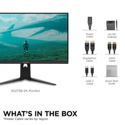 ViewSonic 27'' 240Hz LED Gaming Monitor, Black (XG2736-2K)* Gaming Monitors