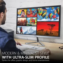 ViewSonic 27" 100Hz LED Monitor, Black/Silver (VX2776-SMHD)* Flat Monitors