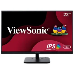 ViewSonic 22" 75Hz LED Monitor, Black (VA2256-MHD)* Flat Monitors