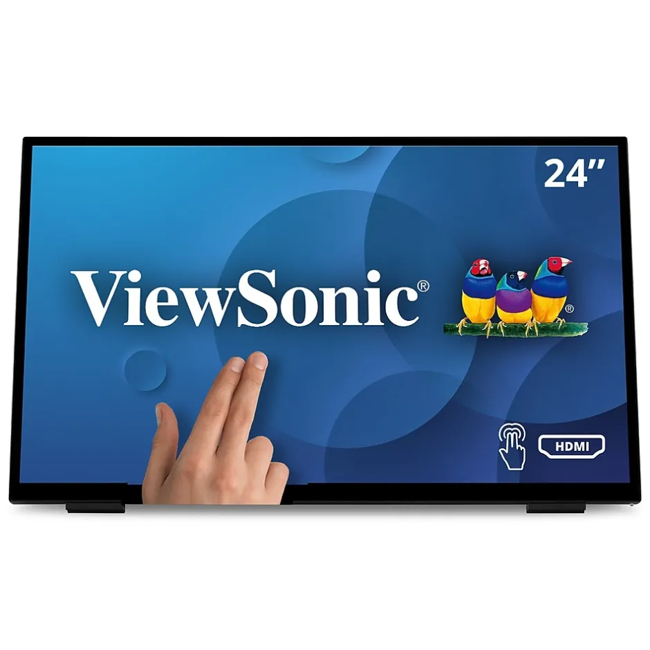 ViewSonic 24" 60Hz LED Monitor, Black (TD2465)* Flat Monitors