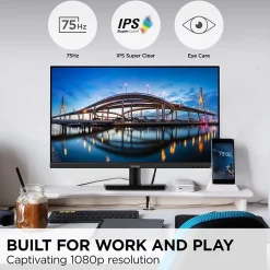 ViewSonic 32" 75Hz LED Monitor, Black (VA3209M)* Flat Monitors