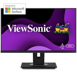 ViewSonic 24" 60Hz LED Monitor, Black (VG245 )* Flat Monitors