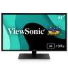 ViewSonic 43" 4K Ultra HD 60 Hz LED Monitor, Black (VX4381-4K)* Flat Monitors